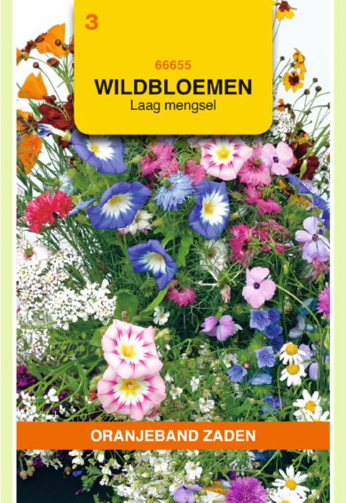 Zadenmix Wildbloemen Eenjarig Laag 5 m2 OBZ